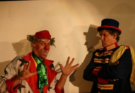 Clown Kwieb en Directeur Francesco Caprioli